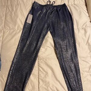 Jennifer Lopez Shimmery Leopard‎ Pants